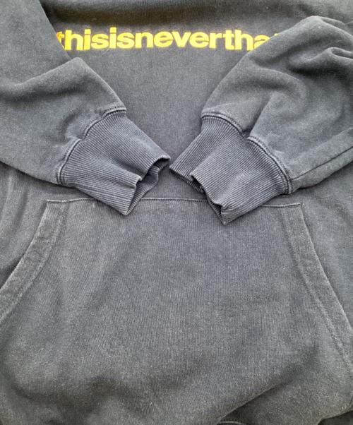 thisisneverthat（ディスイズネバーザット）thisisneverthat (ディスイズネバーザット) T-Logo Hoodie（T-ロゴ フーディー） ネイビー サイズ:Mの古着・服飾アイテム