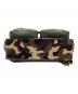中古・古着 HUNTING WORLD (ハンティングワールド) BATTUE CAMO（バチューカモ）2WAYヘルメットバッグ グリーン×ベージュ：45000円