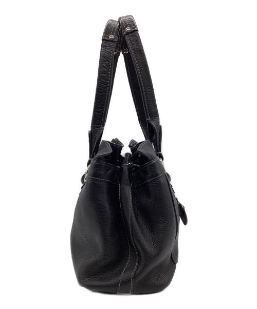 COACH（コーチ）COACH (コーチ) ぺネロピ レザー ショッパー ブラックの古着・服飾アイテム