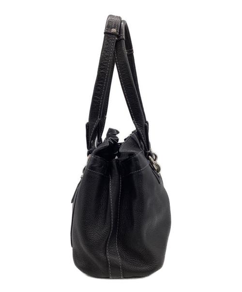 COACH（コーチ）COACH (コーチ) ぺネロピ レザー ショッパー ブラックの古着・服飾アイテム