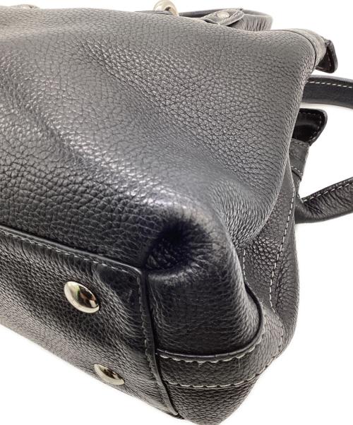 COACH（コーチ）COACH (コーチ) ぺネロピ レザー ショッパー ブラックの古着・服飾アイテム