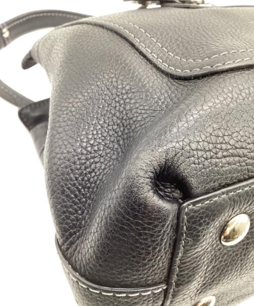 COACH（コーチ）COACH (コーチ) ぺネロピ レザー ショッパー ブラックの古着・服飾アイテム