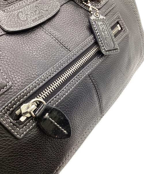 COACH（コーチ）COACH (コーチ) ぺネロピ レザー ショッパー ブラックの古着・服飾アイテム