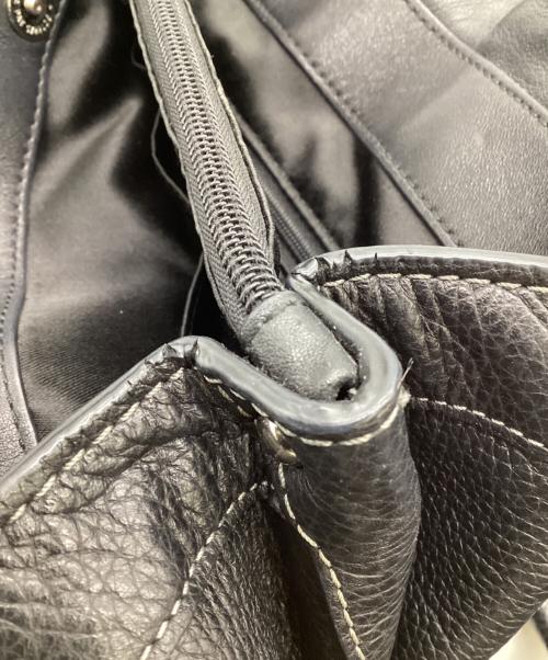 COACH（コーチ）COACH (コーチ) ぺネロピ レザー ショッパー ブラックの古着・服飾アイテム