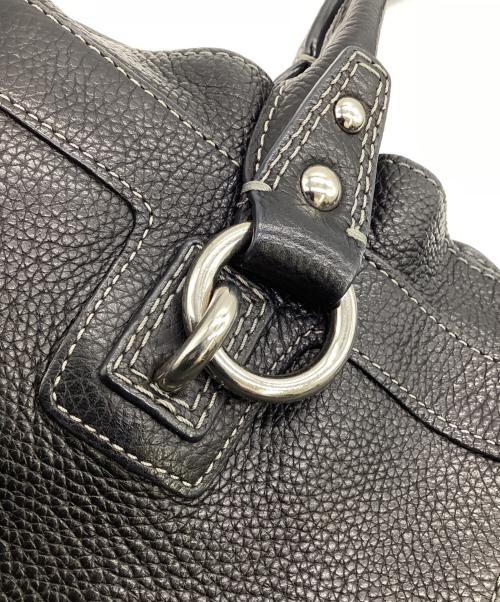 COACH（コーチ）COACH (コーチ) ぺネロピ レザー ショッパー ブラックの古着・服飾アイテム