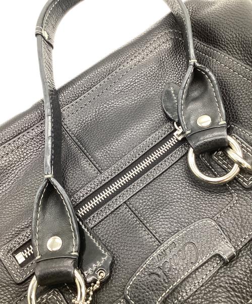 COACH（コーチ）COACH (コーチ) ぺネロピ レザー ショッパー ブラックの古着・服飾アイテム