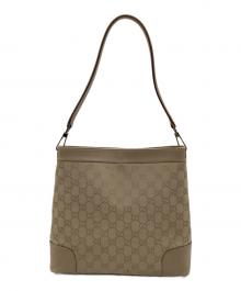 GUCCI（グッチ）の古着「GGキャンバス ワンショルダーバッグ」｜ベージュ