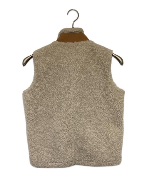 Patagonia（パタゴニア）Patagonia (パタゴニア) Kids RetroX Vest（キッズ レトロX ベスト） ベージュ×ブラウン サイズ:XL（14）の古着・服飾アイテム