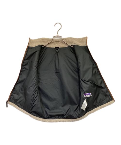 Patagonia（パタゴニア）Patagonia (パタゴニア) Kids RetroX Vest（キッズ レトロX ベスト） ベージュ×ブラウン サイズ:XL（14）の古着・服飾アイテム