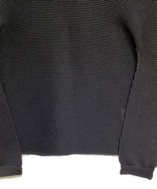 me ISSEY MIYAKE（ミーイッセイ ミヤケ）me ISSEY MIYAKE (ミーイッセイ ミヤケ) プリーツカットソー ブラック サイズ:-の古着・服飾アイテム