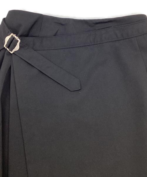 tricot COMME des GARCONS（トリココムデギャルソン）tricot COMME des GARCONS (トリココムデギャルソン) ラップスカート ブラック サイズ:Mの古着・服飾アイテム