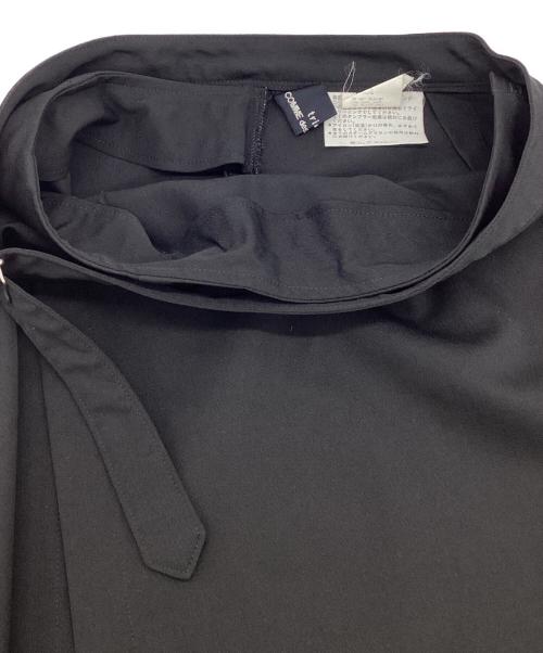 tricot COMME des GARCONS（トリココムデギャルソン）tricot COMME des GARCONS (トリココムデギャルソン) ラップスカート ブラック サイズ:Mの古着・服飾アイテム