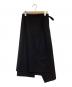 tricot COMME des GARCONS (トリココムデギャルソン) ラップスカート ブラック サイズ:M：8000円