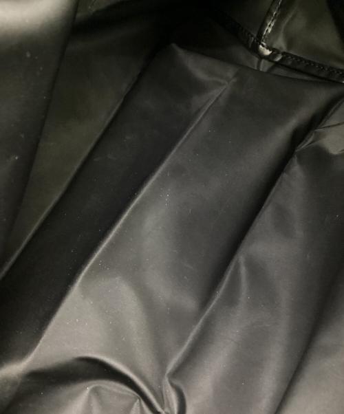 LONGCHAMP（ロンシャン）LONGCHAMP (ロンシャン) ル プリアージュ CABAS（カバス）トートバッグ ネイビー×ブラウンの古着・服飾アイテム