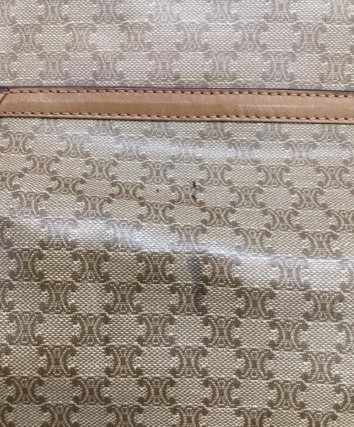 CELINE（セリーヌ）CELINE (セリーヌ) マカダム柄 ショルダーバッグ ベージュの古着・服飾アイテム