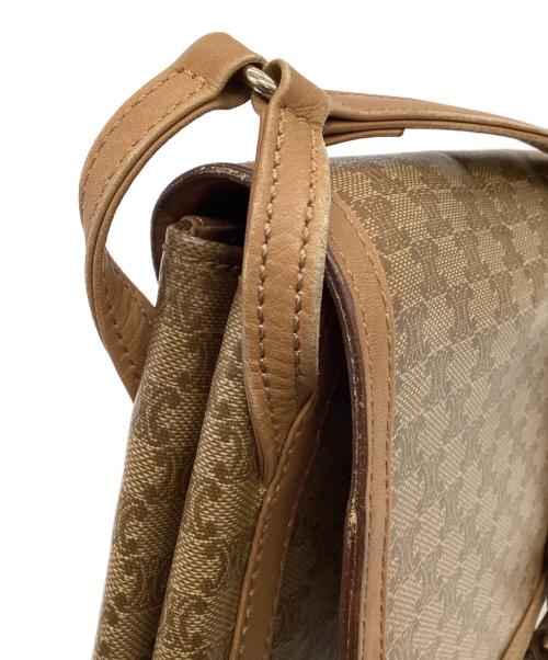 CELINE（セリーヌ）CELINE (セリーヌ) マカダム柄 ショルダーバッグ ベージュの古着・服飾アイテム