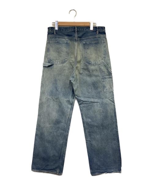 AURALEE（オーラリー）AURALEE (オーラリー) SELVEDGE FADED HEAVY DENIM PAINTER PANTS（セルビッジ フェーデッド ヘビー デニム ペインター パンツ） インディゴ サイズ:4の古着・服飾アイテム