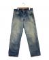 AURALEE（オーラリー）の古着「SELVEDGE FADED HEAVY DENIM PAINTER PANTS（セルビッジ フェーデッド ヘビー デニム ペインター パンツ）」｜インディゴ