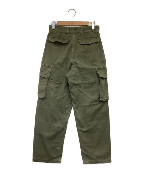 French Army（フランス軍）French Army (フランス軍) M47後期 カーゴパンツ カーキ サイズ:31（実寸値要確認）の古着・服飾アイテム