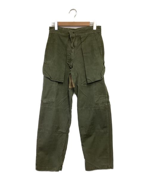 French Army（フランス軍）French Army (フランス軍) M47後期 カーゴパンツ カーキ サイズ:31（実寸値要確認）の古着・服飾アイテム