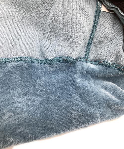 Needles（ニードルズ）Needles (ニードルズ) R.C. TRACK JACKET（R.C.トラックジャケット） スカイブルー×ブラウン サイズ:Lの古着・服飾アイテム