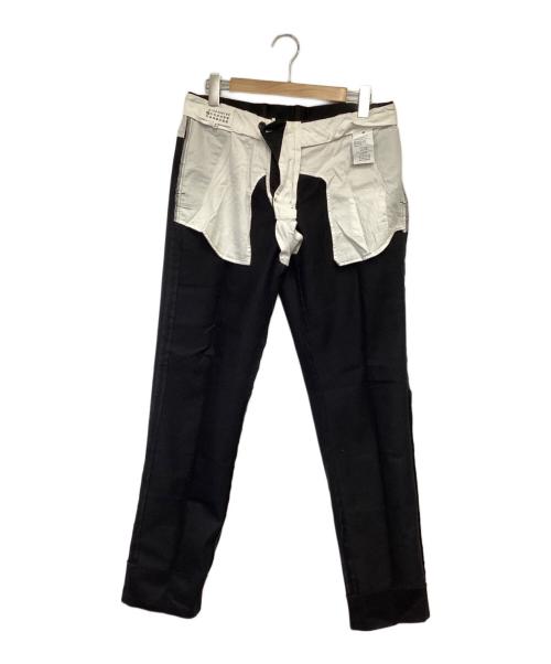 Maison Margiela（メゾンマルジェラ）Maison Margiela (メゾンマルジェラ) チノパンツ ブラック サイズ:48の古着・服飾アイテム