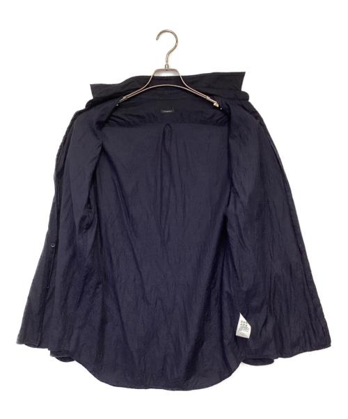 COMOLI（コモリ）COMOLI (コモリ) ウール シルク 長袖シャツ ネイビー サイズ:3の古着・服飾アイテム