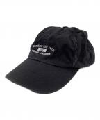 SUPREMEシュプリーム）の古着「ワールド フェイマス 6パネル キャップ」｜ブラック