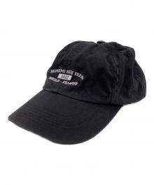 SUPREME（シュプリーム）の古着「ワールド フェイマス 6パネル キャップ」｜ブラック