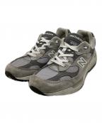 NEW BALANCEニューバランス）の古着「M992GR スニーカー」｜グレー