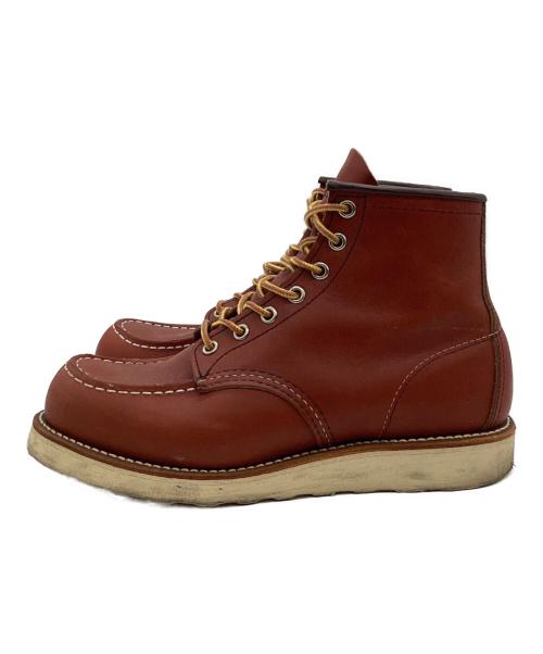 RED WING（レッドウィング）RED WING (レッドウィング) 6-inch Classic Moc（6-インチ クラシック モック）ブーツ ブラウン サイズ:US6Eの古着・服飾アイテム