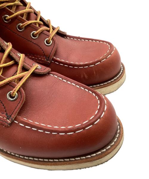RED WING（レッドウィング）RED WING (レッドウィング) 6-inch Classic Moc（6-インチ クラシック モック）ブーツ ブラウン サイズ:US6Eの古着・服飾アイテム
