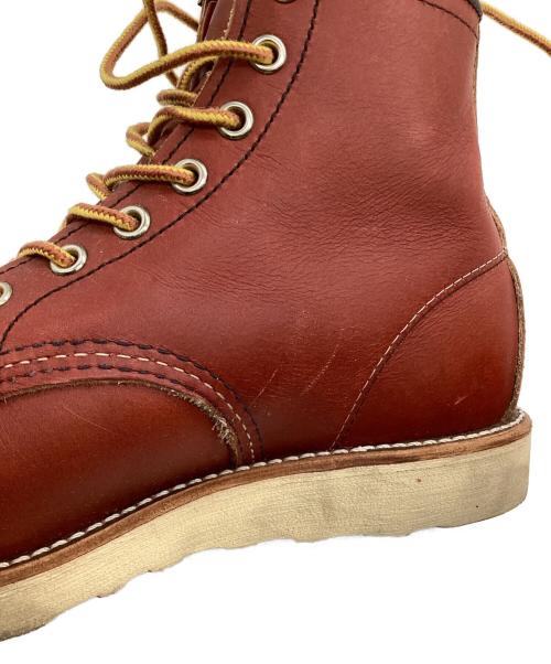 RED WING（レッドウィング）RED WING (レッドウィング) 6-inch Classic Moc（6-インチ クラシック モック）ブーツ ブラウン サイズ:US6Eの古着・服飾アイテム
