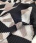 中古・古着 ISSEY MIYAKE me (イッセイ ミヤケ ミー) プリーツカットソー ブラック×ベージュ サイズ:-：13000円