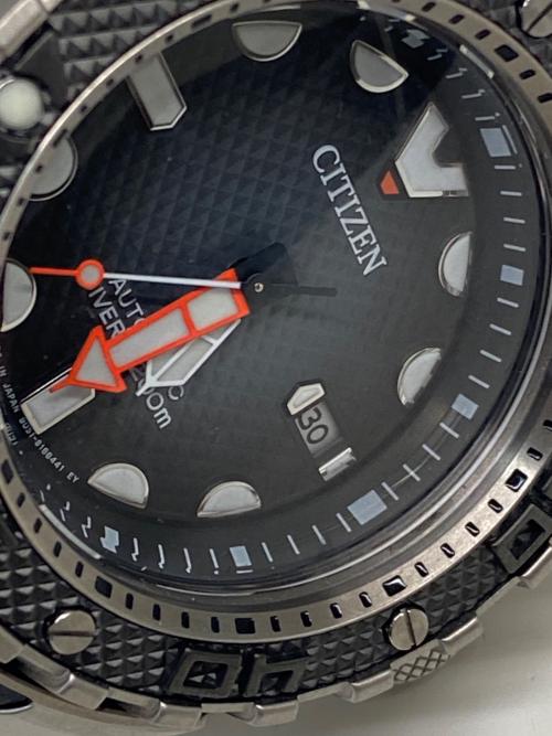 CITIZEN（シチズン）CITIZEN (シチズン) ダイバーズウォッチ ブラックの古着・服飾アイテム