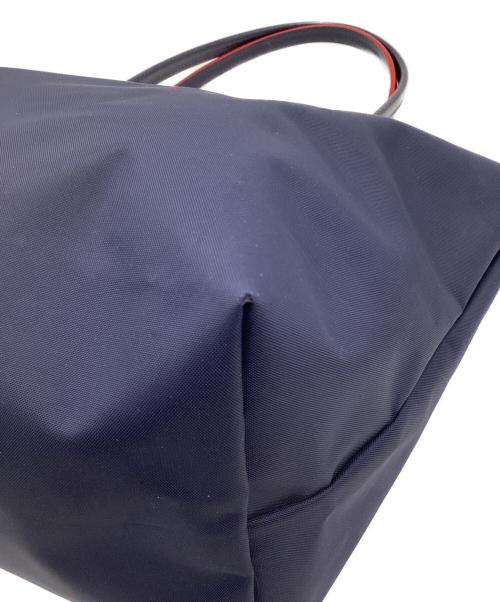 LONGCHAMP（ロンシャン）LONGCHAMP (ロンシャン) ル プリアージュ ナイロントートバッグ レッド×ネイビーの古着・服飾アイテム