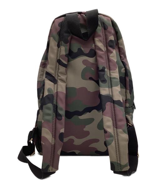 ANYA HINDMARCH（アニヤ・ハインドマーチ）ANYA HINDMARCH (アニヤ・ハインドマーチ) アイズ バックパック グリーンの古着・服飾アイテム