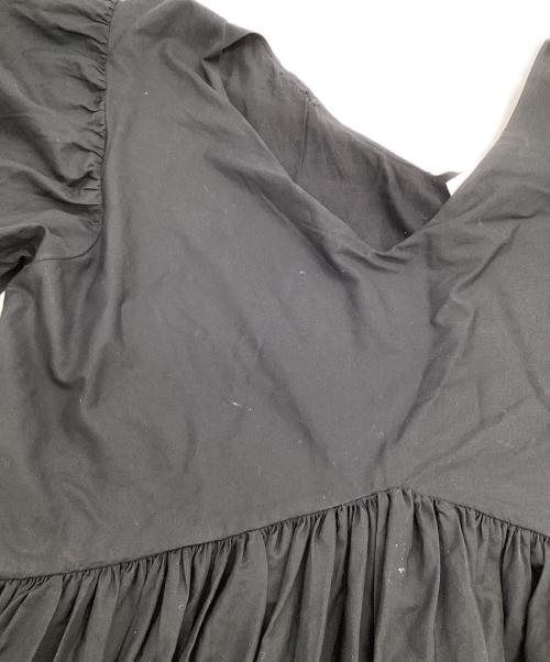 merlette（マーレット）merlette (マーレット) 半袖ワンピース ブラック サイズ:XSの古着・服飾アイテム