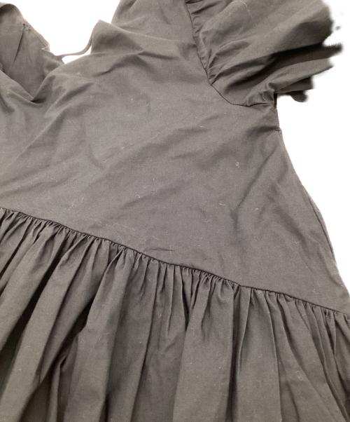 merlette（マーレット）merlette (マーレット) 半袖ワンピース ブラック サイズ:XSの古着・服飾アイテム