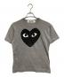 PLAY COMME des GARCONS（プレイコムデギャルソン）の古着「半袖カットソー」｜グレー