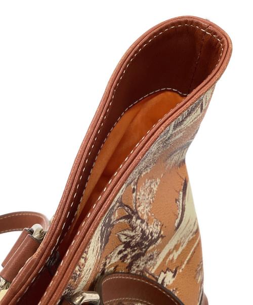 ETRO（エトロ）ETRO (エトロ) トートバッグ ブラウン×ベージュの古着・服飾アイテム