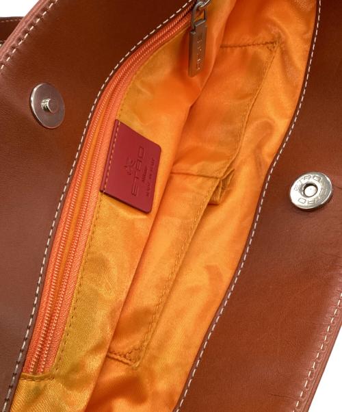 ETRO（エトロ）ETRO (エトロ) トートバッグ ブラウン×ベージュの古着・服飾アイテム