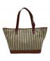 ETRO (エトロ) トートバッグ ブラウン×ベージュ：10000円