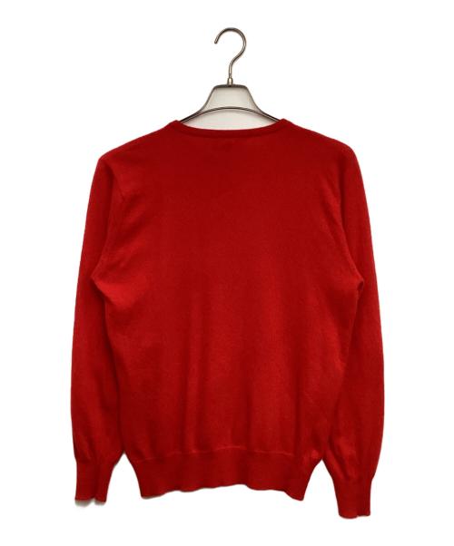 BRAEMAR（ブレーマー）BRAEMAR (ブレーマー) 薄手ニット レッド サイズ:なしの古着・服飾アイテム