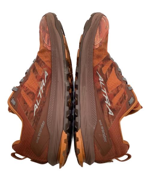 ALTRA（アルトラ）ALTRA (アルトラ) and wander (アンドワンダー) LONE PEAK 9+ シューズ オレンジ サイズ:US9の古着・服飾アイテム