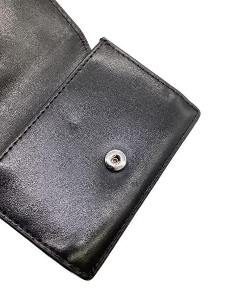 DIESEL（ディーゼル）DIESEL (ディーゼル) 1DR TRI FOLD COIN XS Ⅱ3つ折り財布 ブラックの古着・服飾アイテム
