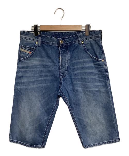 DIESEL（ディーゼル）DIESEL (ディーゼル) デニムハーフパンツ インディゴ サイズ:34の古着・服飾アイテム