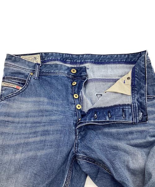 DIESEL（ディーゼル）DIESEL (ディーゼル) デニムハーフパンツ インディゴ サイズ:34の古着・服飾アイテム