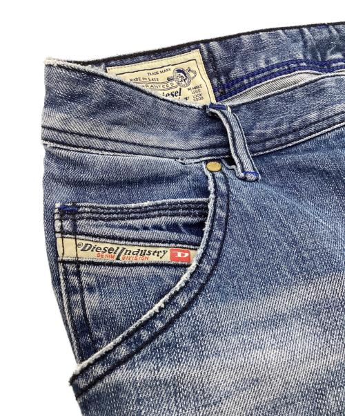 DIESEL（ディーゼル）DIESEL (ディーゼル) デニムハーフパンツ インディゴ サイズ:34の古着・服飾アイテム