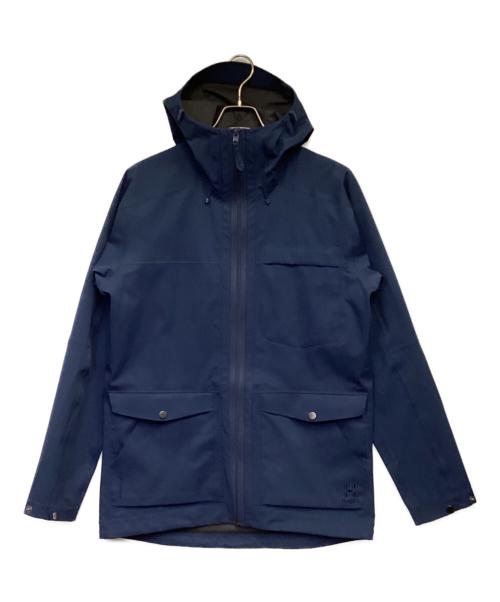 HAGLOFS（ホグロフス）HAGLOFS (ホグロフス) エコプルーフジャケット ネイビー サイズ:Mの古着・服飾アイテム